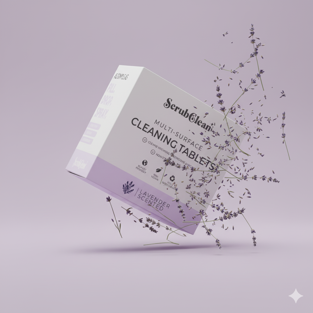 Eco-Friendly Cleaning Refill Tablets (12-Pack)